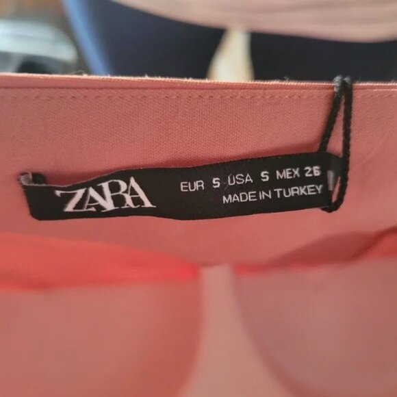 NWT Zara One-Shoulder Cutout Dress in Nude Pink bloggers Favorite! Sold out! - Picture 4 of 8